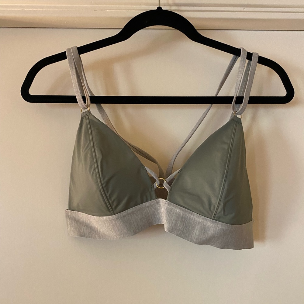 Victoria’s Secret PINK Green Bonded Bralette